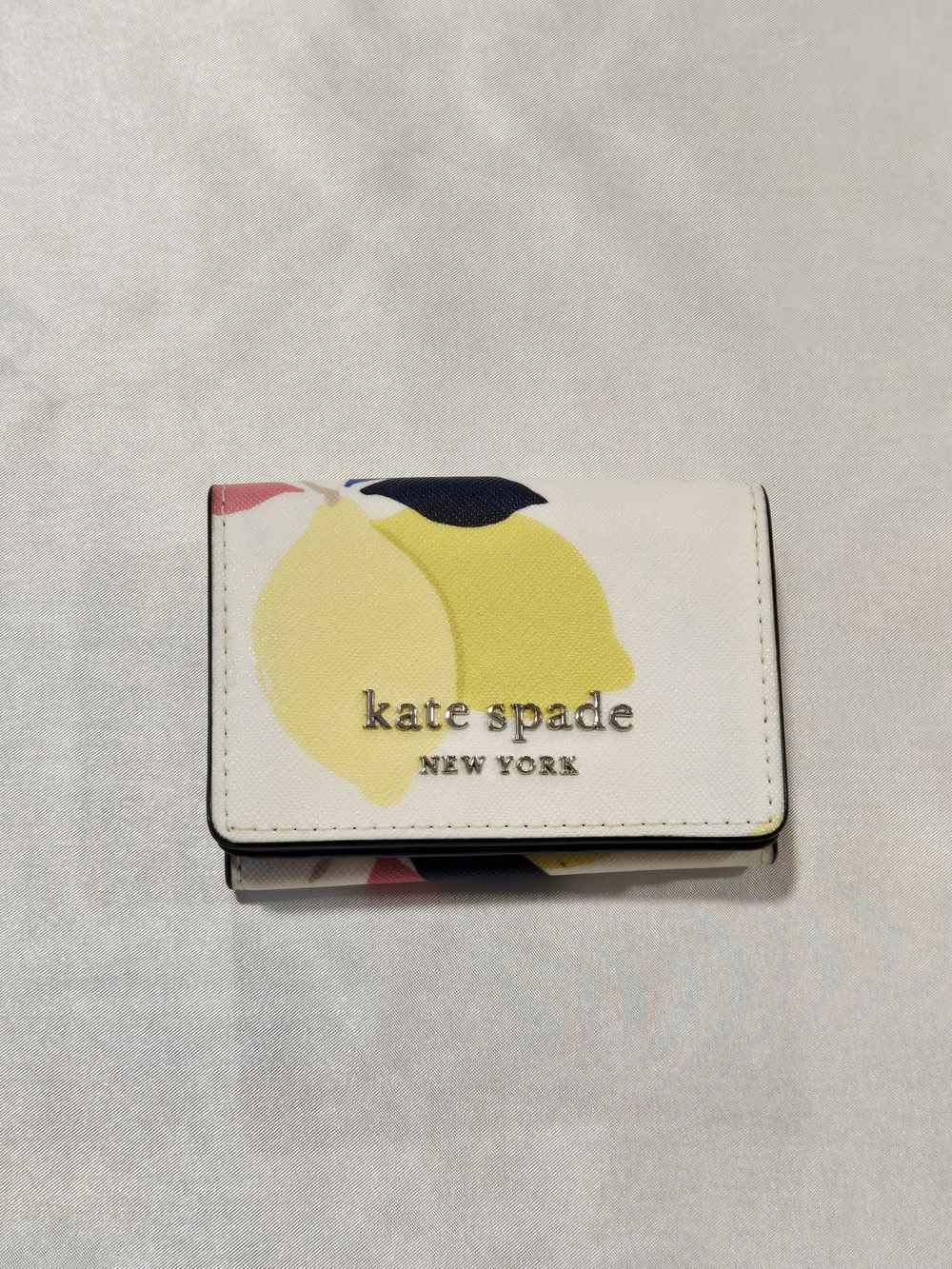 Kate Spade NY Cameron Lemon Zest Micro Tri-fold Wallet